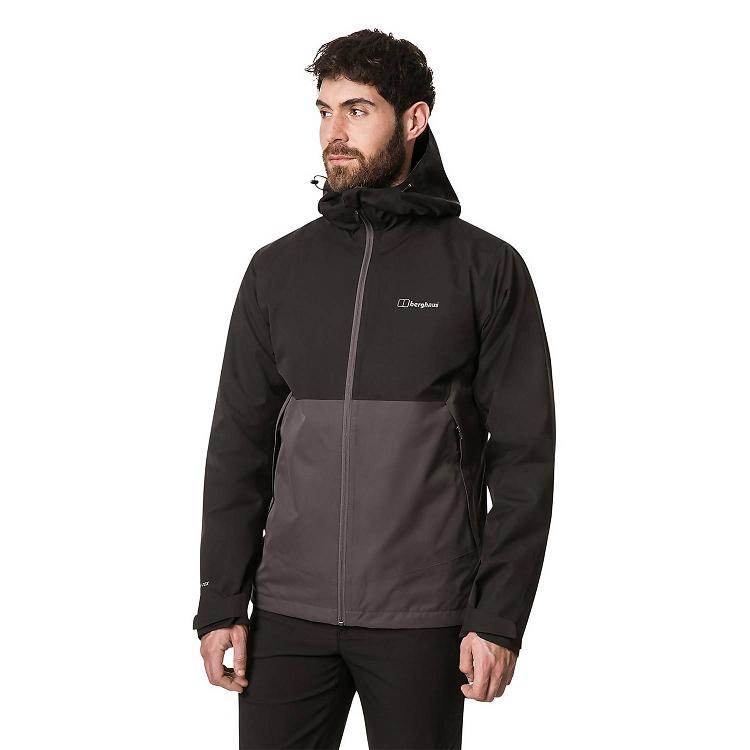 Pánska Bunda 3v1 Berghaus Gore Tex Fellmaster Siva Slovensko 8572OLZIB